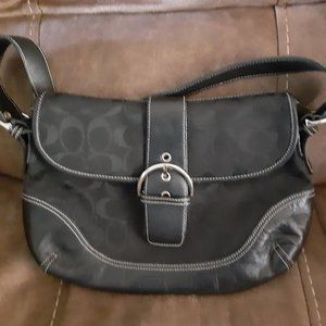 Black Coach Purse